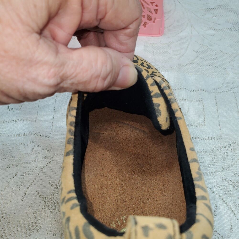 Revitalign Women’s 9B Orthotic/Orthopedic Tennis Shoes Malibu Misty Leopard NEW - Picture 13 of 15